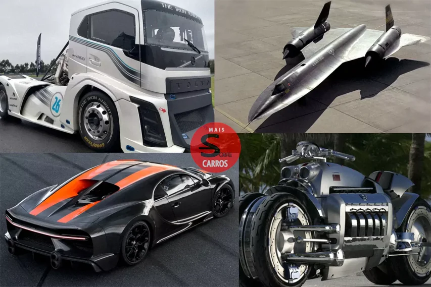 TOP 10 MÁQUINAS MAIS RÁPIDOS DO PLANETA