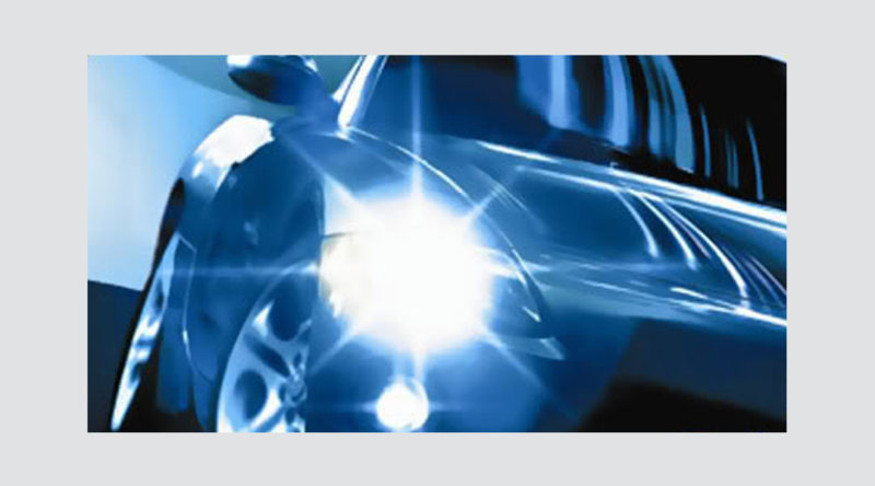 vídeo faróis de xenônio, exemplo no novo ford focus-3