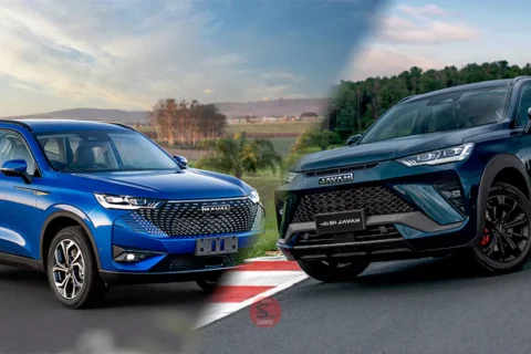 gwm detalhes haval h6 suv hibrido