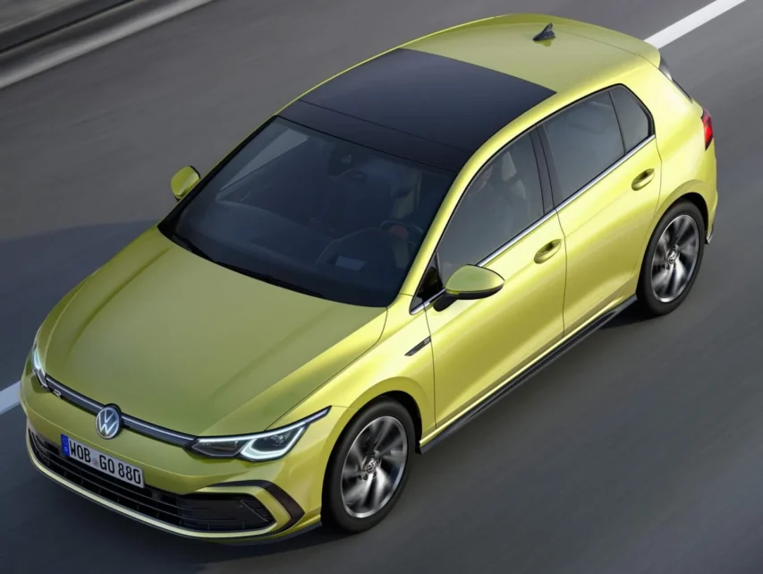 VW-Golf-8-R-Line compacto mais vendido da marca