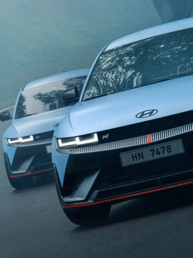 Hyundai-IONIQ5 n elétrico com som e troca de marchas