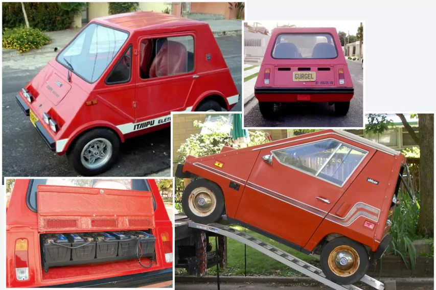 Itaipu E150 primeiro carro elétrico produzido por João Augusto Conrado do Amaral Gurgel