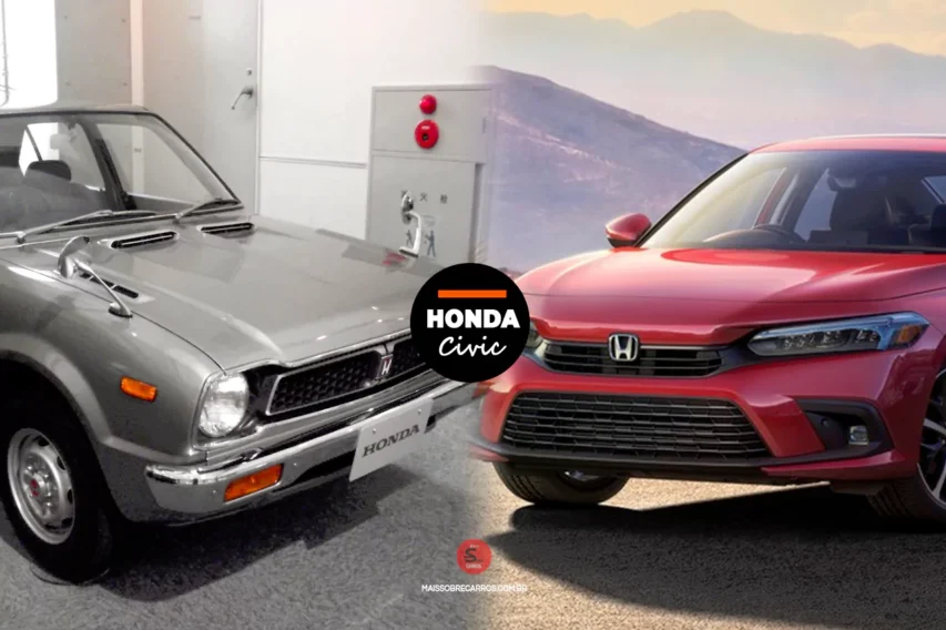 gerações do honda civic