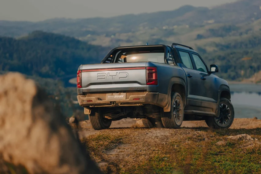 BYD-Shark-traseira-pickup hibrida